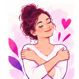 Ilustración de coaching y bienestar