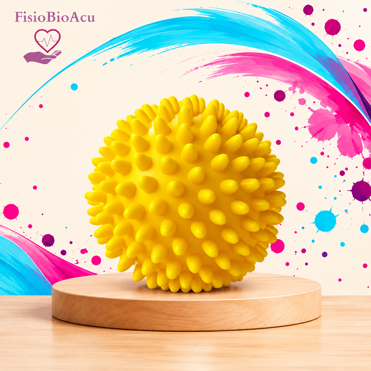 Pelota de automasaje con pinchos